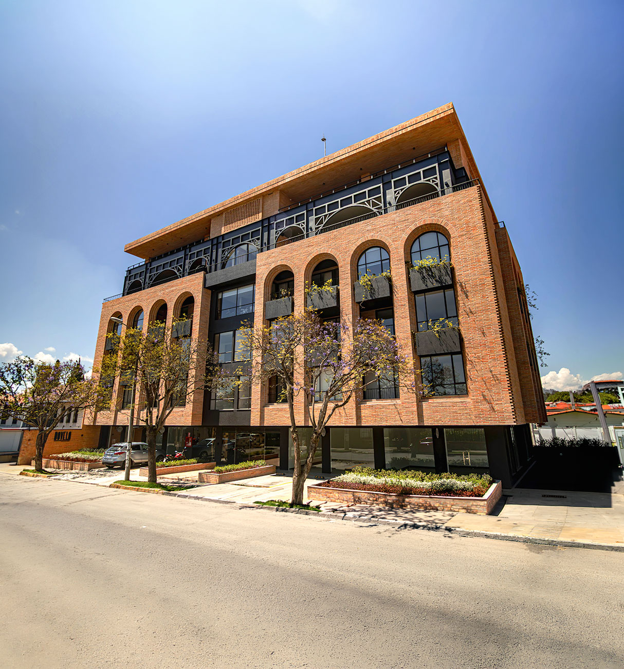 Proyecto inmobiliario contemporáneo