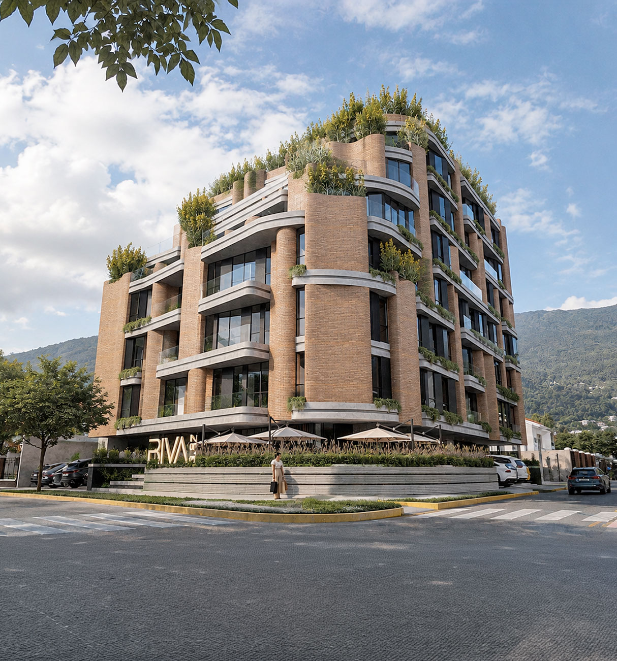 Proyecto residencial contemporáneo